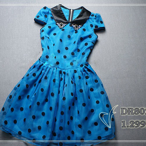 DR0802 Đầm xòe nữ hè ngắn tay hàng nhập 1290k sale 690k