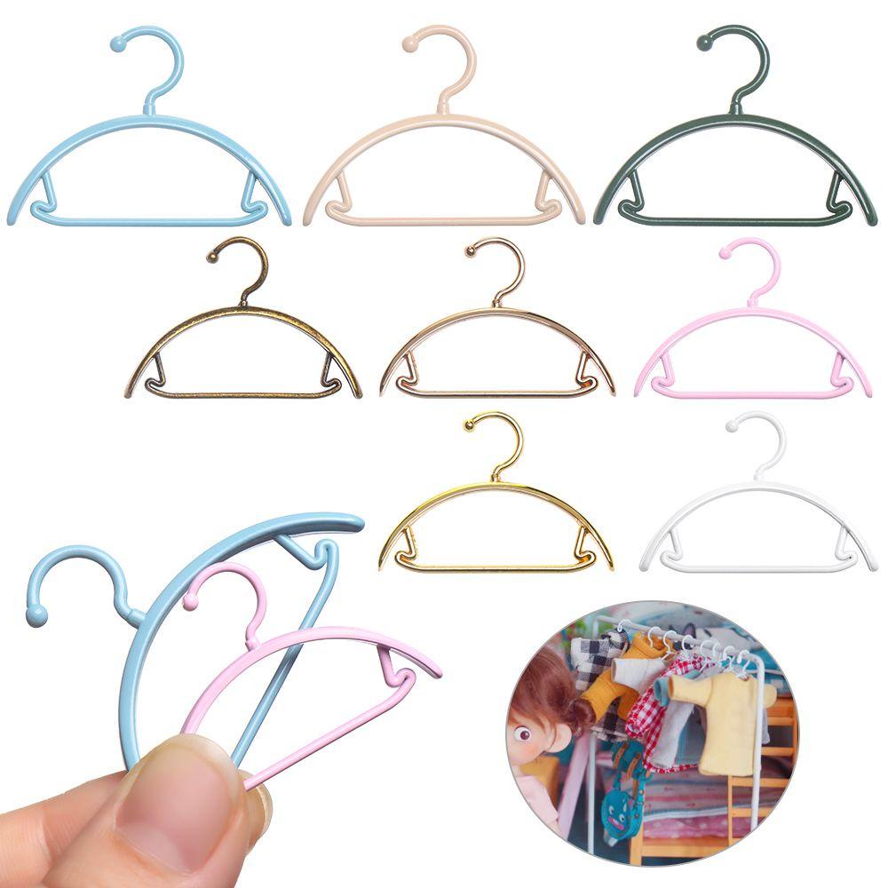 RAINBOW Set 10 / 20 Móc Treo Đồ Mini 4cm / 5cm Dễ Thương Chất Lượng Cao Trang Trí Nội Thất Nhà Búp Bê