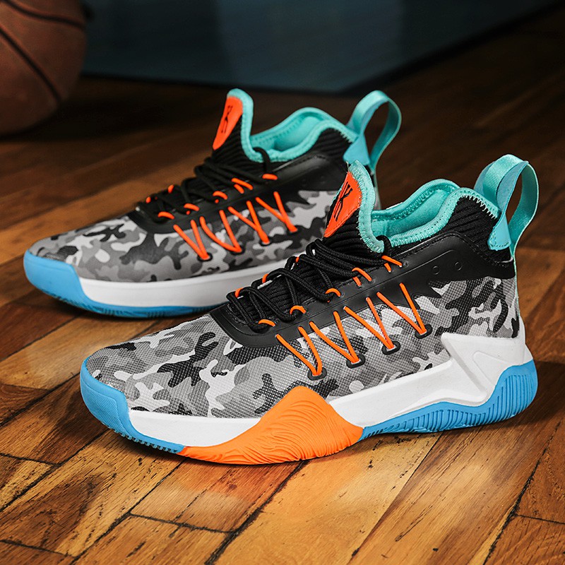 Giày bóng rổ chất lượng cao Giày thể thao thời trang Giày bóng rổ thanh niên Đế cao su chống trượt Size:36-44