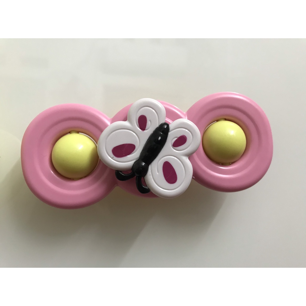 Con Quay Đồ Chơi Fidget Spinner Dán Tường, Sét 3 chiếc Thiết Kế Hình Động Vật Hoạt Hình Độc Đáo Dành Cho Bé