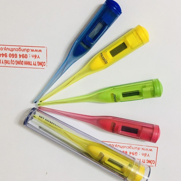 Nhiệt kế điện tử Microlife chống nước đo cơ thể, hậu môn hàng chính hãng