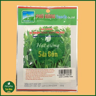 Hạt Giống Bí Ngọn Siêu Đọt 20gr