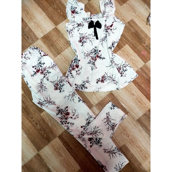 Bộ tay con quần dài thun aty đẹp
