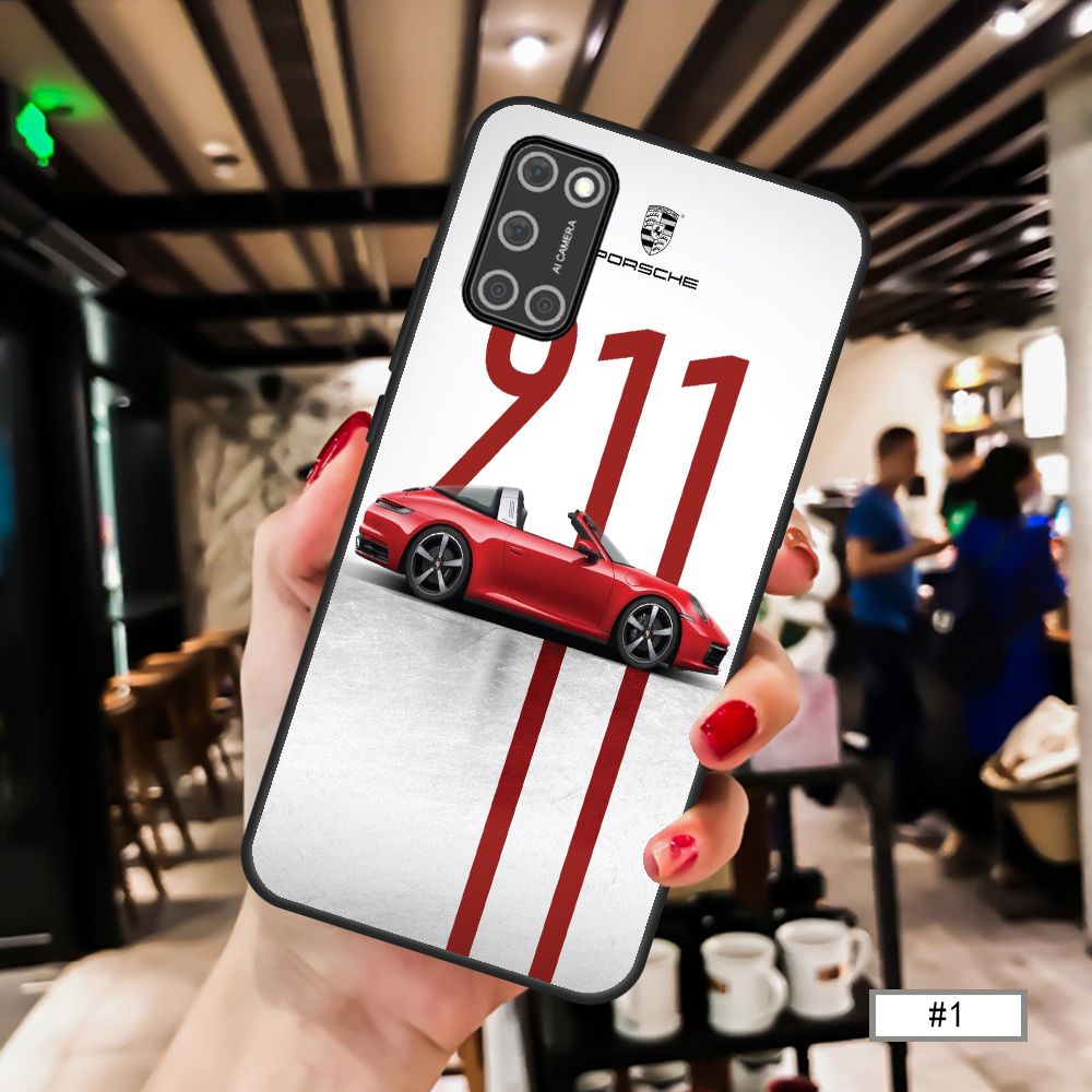 For OPPO A15 A93 A92 A92S A91 A72 A53 2020 A31 A32 2020 A5 A9 2020 Supercar  Casing soft case  Ferrari, Lamborghini and Porsche mobile phone shell