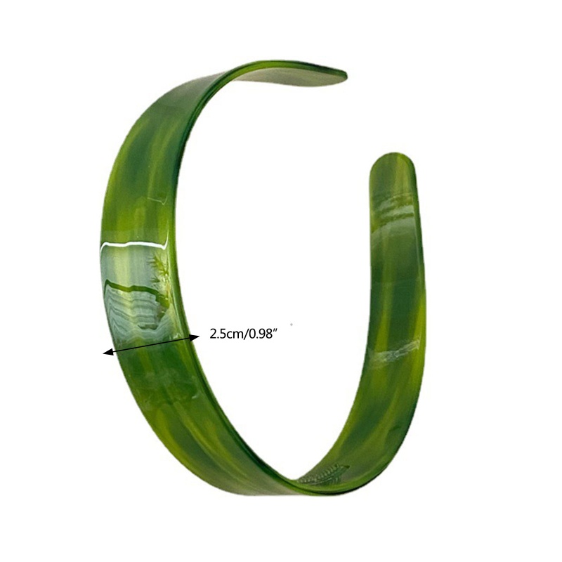 Băng Đô Cài Tóc Acetic Acid Màu Trơn Chống Trượt Thời Trang Cho Nữ