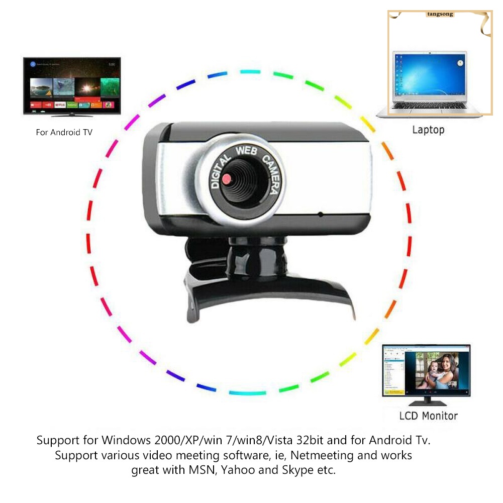 Webcam Usb 2.0 640x480 Cho Máy Tính | BigBuy360 - bigbuy360.vn