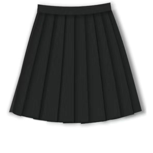 Bộ Đồng Phục Nữ Sinh Gồm Chân Váy Xếp Ly Ngắn Trung Bình Chính Hãng jk Phong Cách Preppy