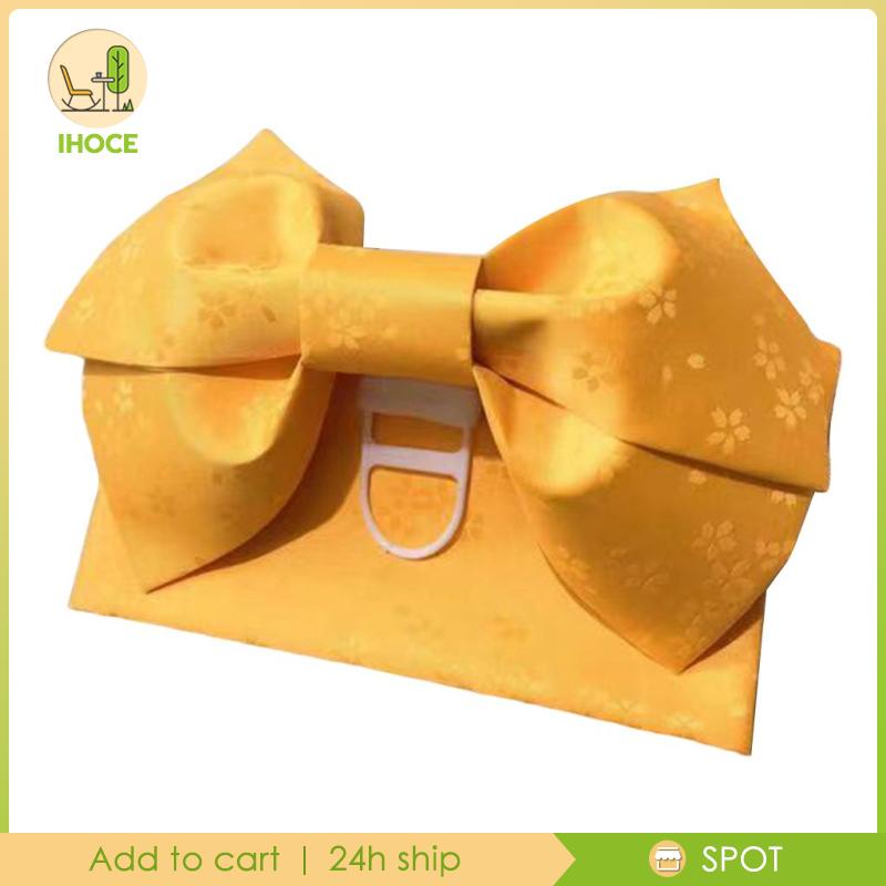 Thắt lưng họa tiết hoa thắt nơ phong cách Nhật Bản Tsukuri OBI Yukata