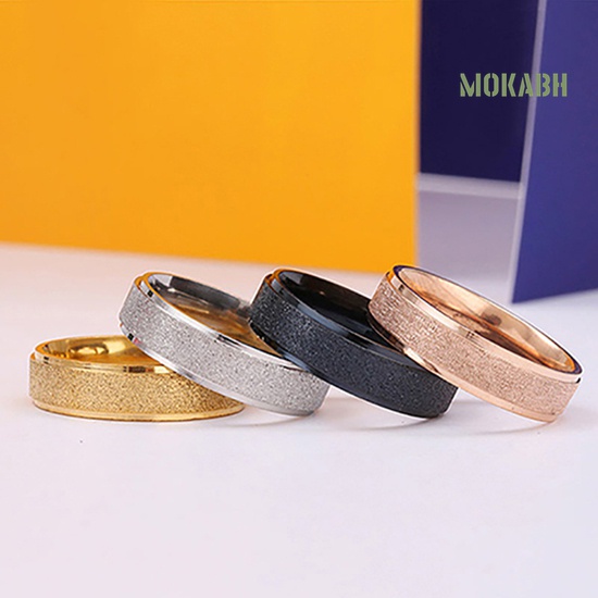 Nhẫn Cưới Bằng Thép Không Gỉ Thiết Kế Thời Trang