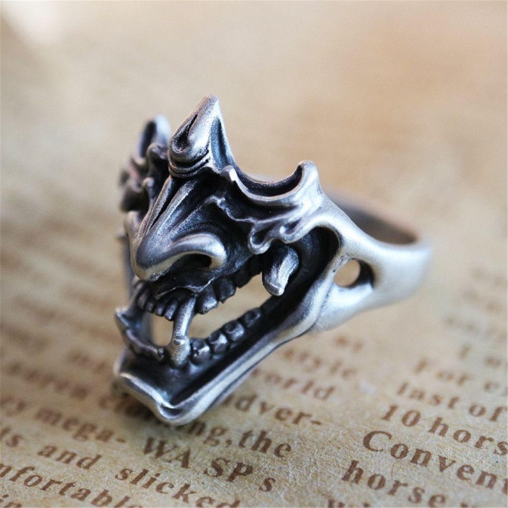 Nhẫn Thời Trang Hình Quỷ Độc Đáo|Nhẫn Hở Phong Cách Gothic
