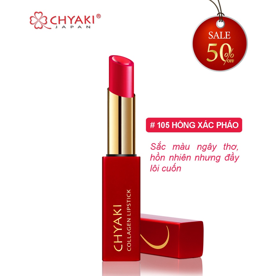 SON DƯỠNG MÔI # 105 HỒNG XÁC PHÁO