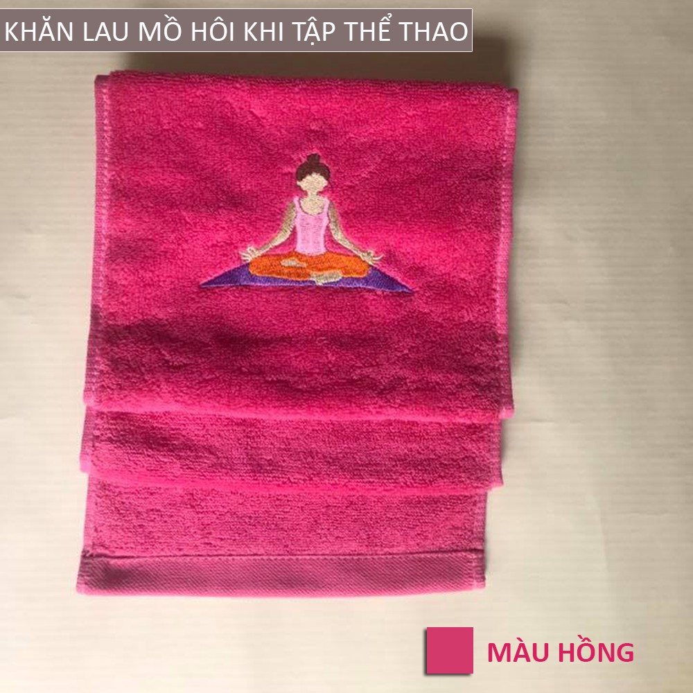 Khăn lau mồ hôi cao cấp thấm hút gấp 3 lần yoga, gym...