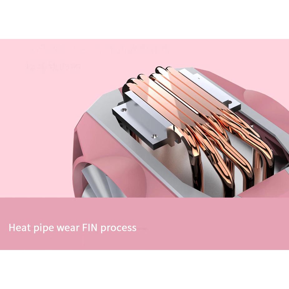 Tản nhiệt khí Cpu JONSBO CR-1100 ARGB Sync Màu Hồng - CR1100 Pink