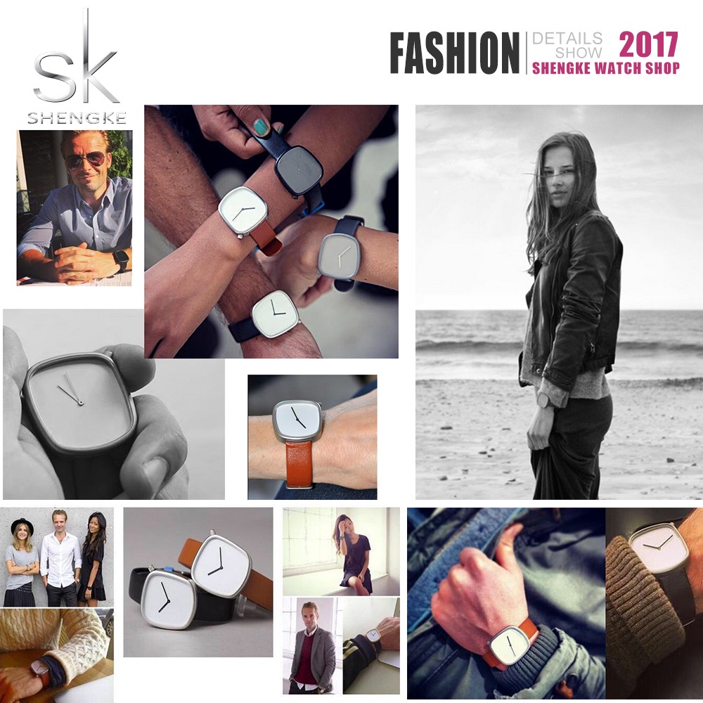 Đồng Hồ Đeo Tay SINOBI Thạch Anh Thiết Mặt Hình Vuông Không Đều Bốn Màu Dành Cho Nữ | BigBuy360 - bigbuy360.vn