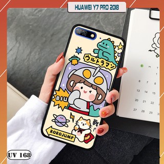 Ốp lưng nhám Huawei Y7 pro 2018 - in hình