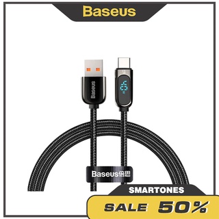 Cáp sạc nhanh Baseus Digital Display USB To Type-C 40W LED hiển thị công suất sạc