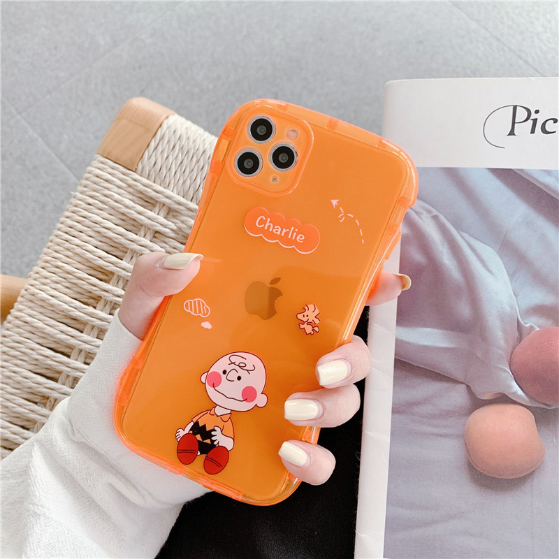 Ốp Lưng Chống Sốc In Hình Charlie, Snoopy Đáng Yêu Cho Iphone12 Pro Max Iphone 11 Pro Max Se2020 7plus 8plus 6plus Xr Xs Xsmax | BigBuy360 - bigbuy360.vn