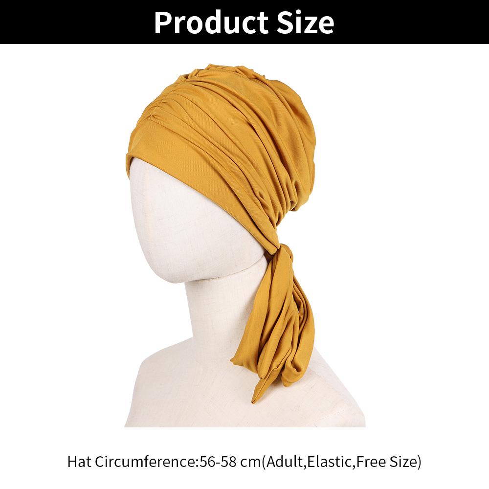 Mũ Trùm Đầu Co Giãn Chống Rụng Tóc Điều Chỉnh Được 1 Cái Cho Người Hồi Giáo