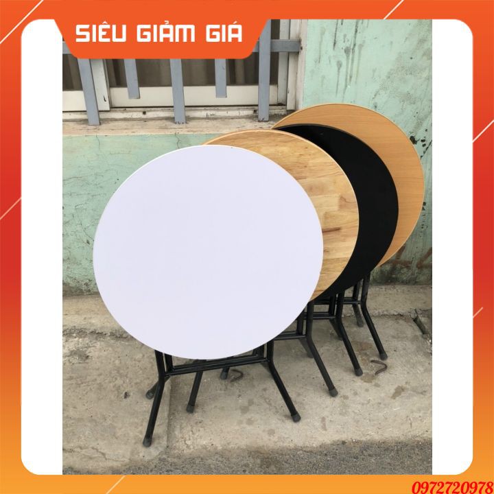 Siêu Rẻ Bàn cà phê tròn 60 cao 72 cm