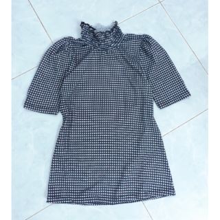 Thanh lý áo cổ bo chun tay bồng