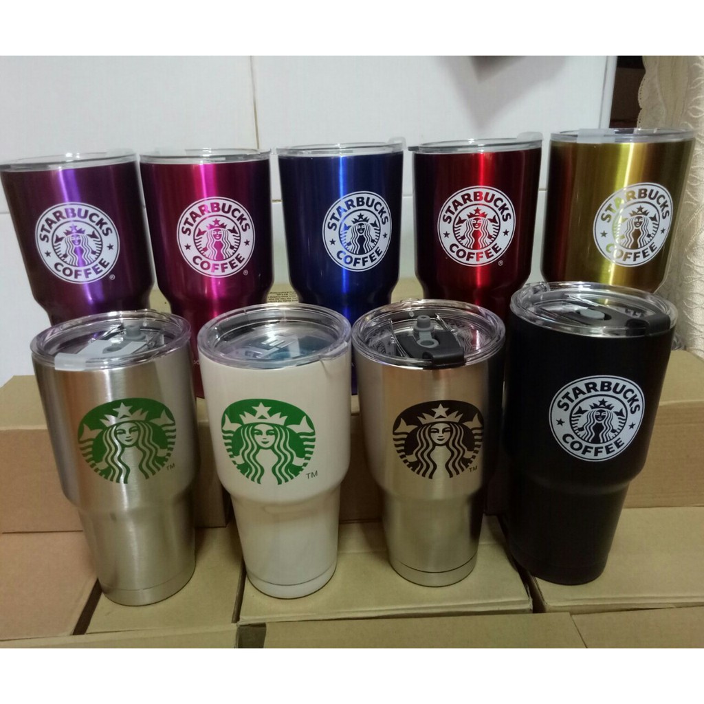 Ly Yeti Starbucks Thái Lan 900ml - bình nước Inox 304 giữ nhiệt tặng kèm phụ kiện