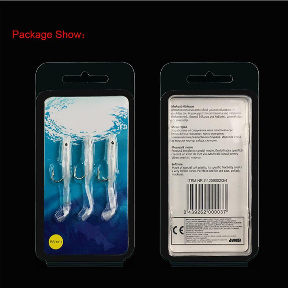 MUVAKO Bộ 3 Mồi Câu Cá Giả