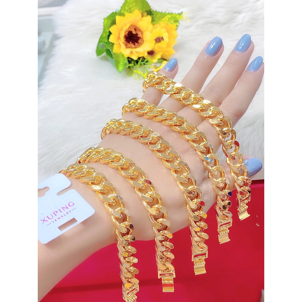 Lắc tay nam truyền thống dát 18k cao cấp LT08 UHA [Rẻ Nhất]