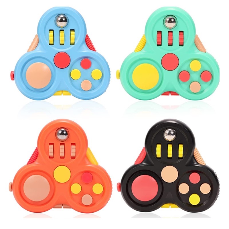 (MớI) Con Quay Đồ Chơi Fidget Spinner 4 MàU GiúP GiảM Stress Cho NgườI LớN/Trẻ Em