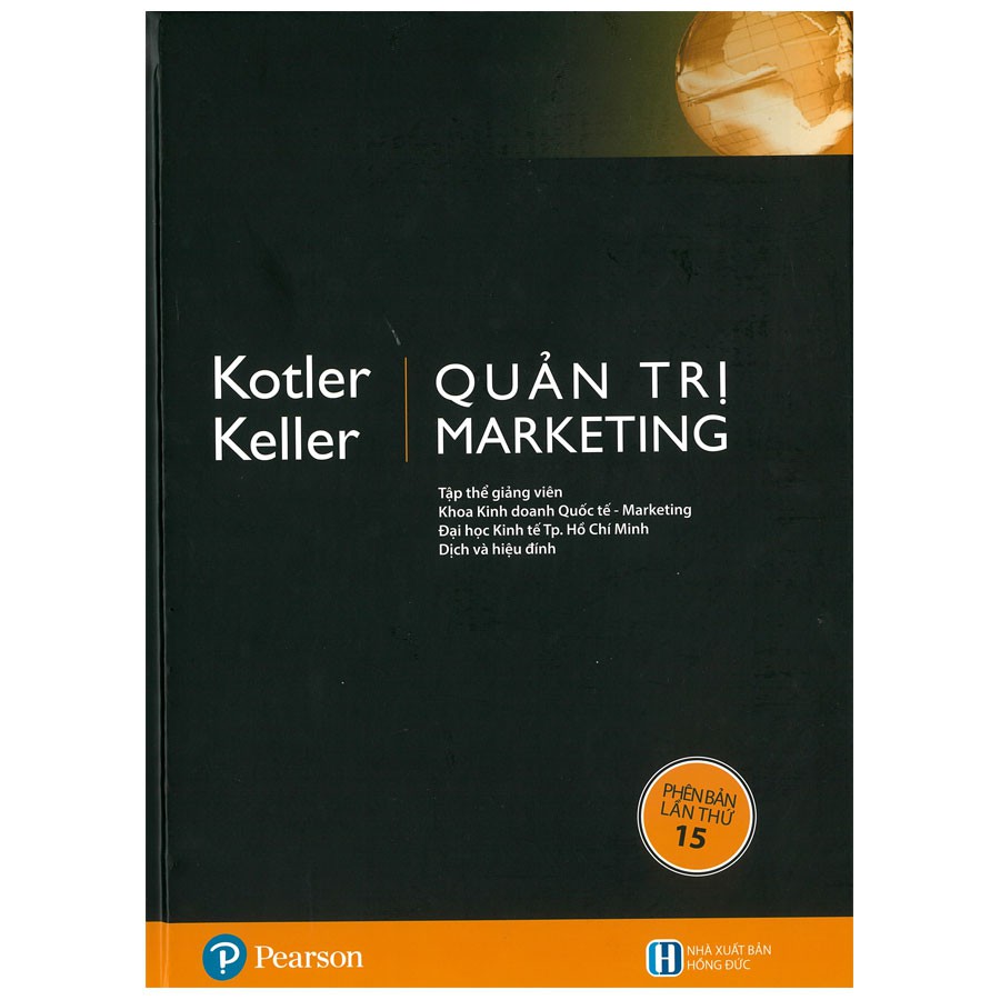 Sách - quản trị marketing Philip Kotler phiên bản lần thứ 15 mới nhất năm 2020