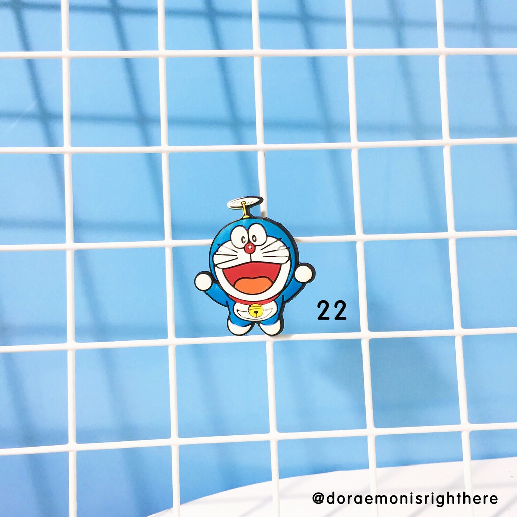 Nam châm tủ lạnh PVC Doraemon (Bộ 7 cái) - M-SPVCFM