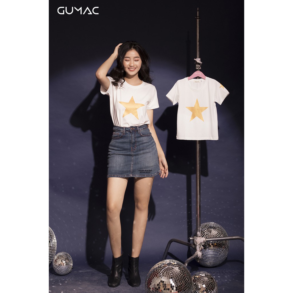 [Mã WABRGU100 giảm 15% đơn 249K tối đa 100k] Áo thun cho bé in ngôi sao GUMAC AT12022 | BigBuy360 - bigbuy360.vn