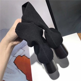 Bốt chun gót thấp