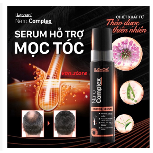 Serum Hỗ Trợ Mọc Tóc HAIRFUL NANO COMPLEX LAVOX - Sản Phẩm Mọc Tóc Cao Cấp - Tóc Mọc Nhanh - Không Lo Hói Đầu