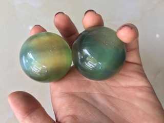 Bi lăn tay đá Mắt Mèo + đế