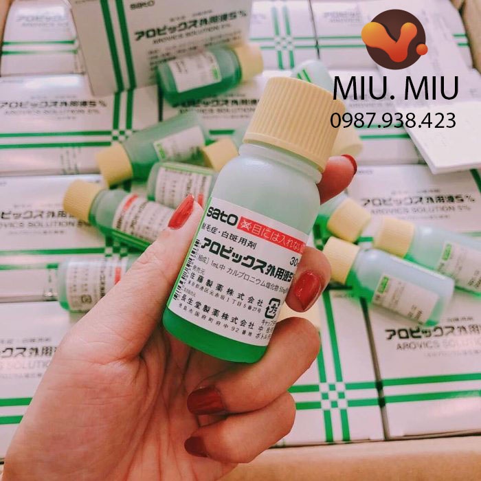 Tinh chất Sato chấm hói mọc tóc giảm rụng tóc 30ml Nhật Bản