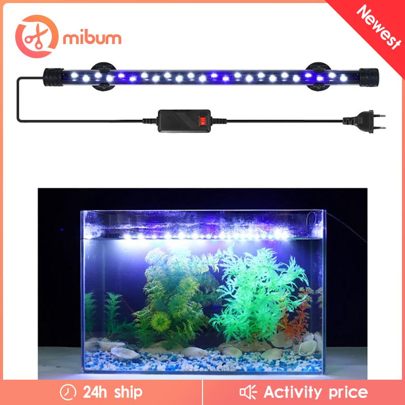 Dây Đèn LED Ánh Sáng Xanh & Trắng Chống Thấm Nước Trang Trí Bể Cá