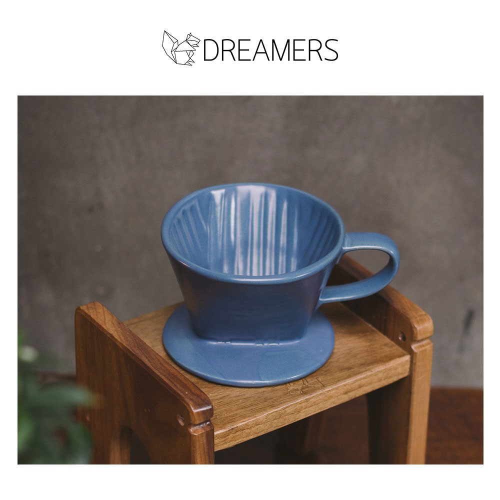 Phin cafe, phễu pha cà phê V60 Dripper bằng gốm sứ Bát Tràng cao cấp nhiều màu - phụ kiện decor trang trí Dreamers Livin