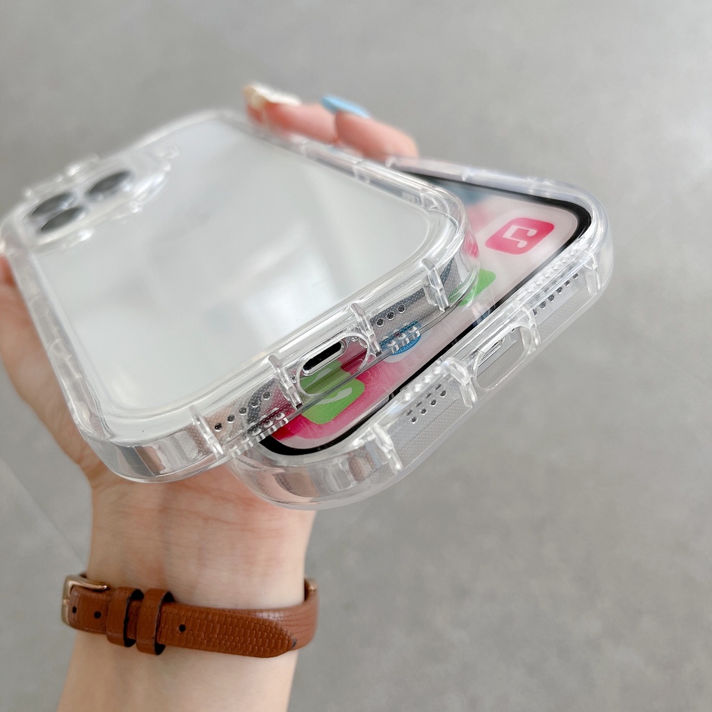 Ốp lưng iphone Ốp Điện Thoại TPU Trong Suốt Hình Tai Nhỏ Cho iPhone 11 pro max X Xr Xs max 7 8 Plus Se 2020 12 pro max 12 iPhone 13 pro max 14 max 14 pro max