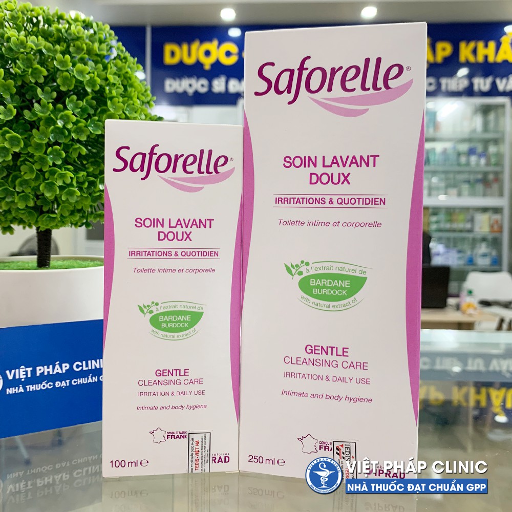 Dung dịch vệ sinh phụ nữ Saforell