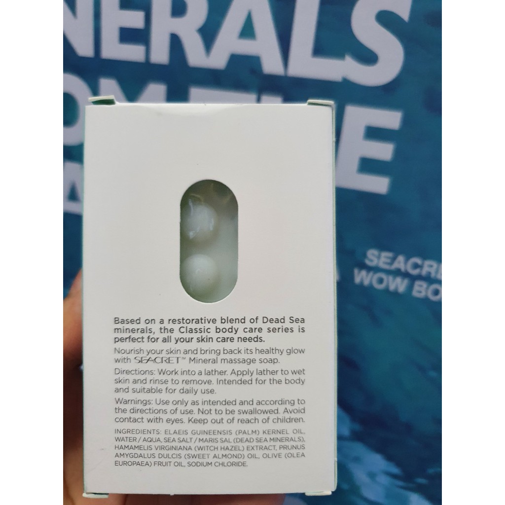 Xà phòng tắm Seacret - Mineral Massage Soap | BigBuy360 - bigbuy360.vn