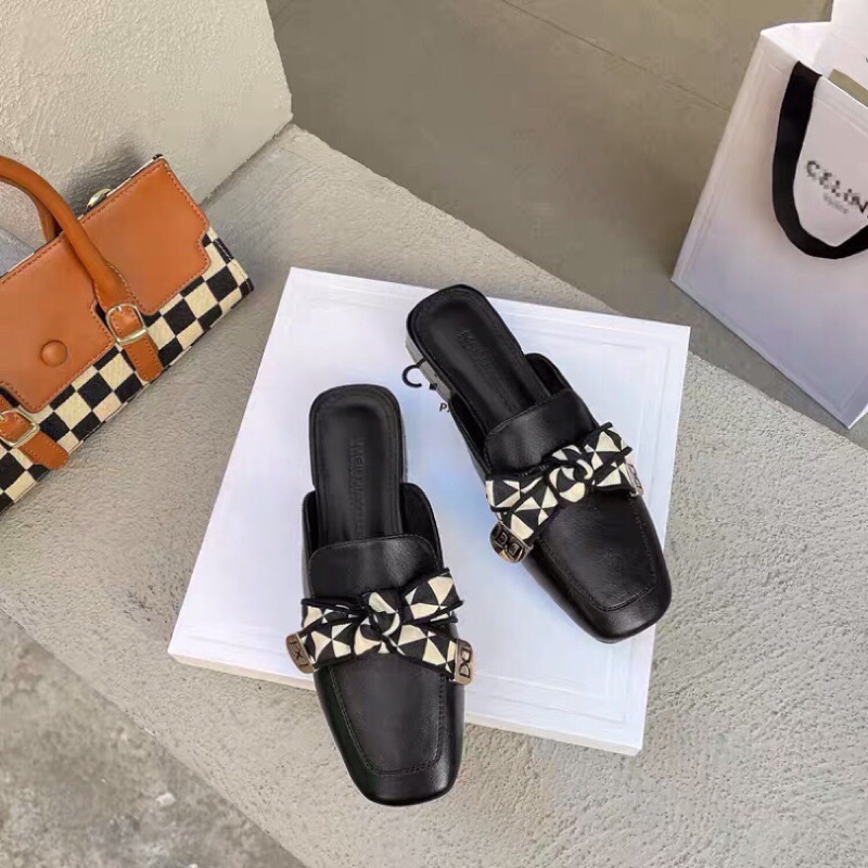 Sục nữ mũi vuông thắt nơ D D tam giác về SLL xả kho 40k