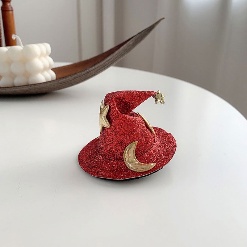 Kẹp tóc hình nón phù thủy