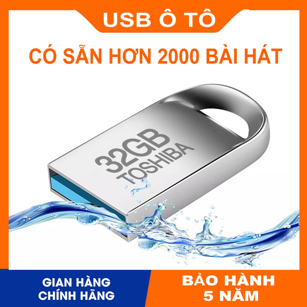 Usb ô tô có sẵn hơn 2000 bài hát, usb ô tô 32GB chọn nhạc theo sở thích | BigBuy360 - bigbuy360.vn