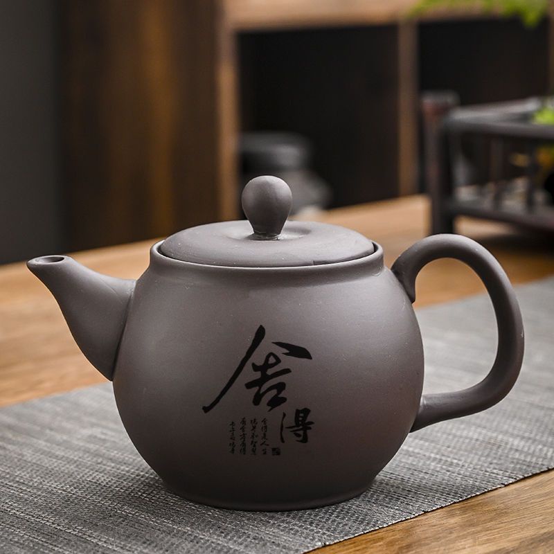 Bộ Ấm Trà Đất Sét Thủ Công Dung Tích Lớn Yixing