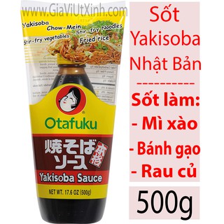 [LUÔN CÓ HÀNG] SỐT MÌ XÀO NHẬT BẢN 500G - YAKISOBA SAUCE