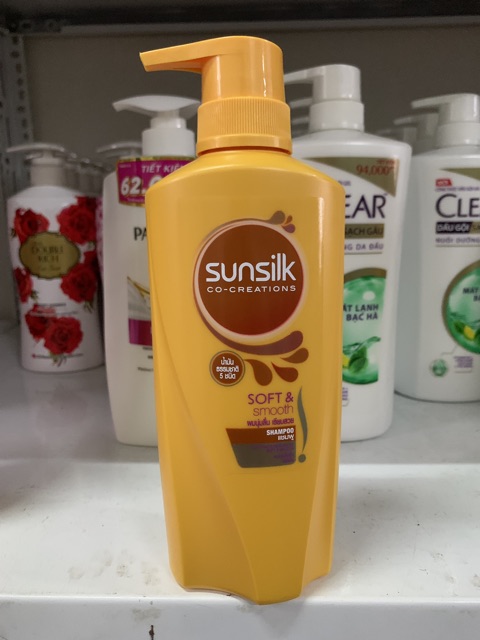 Dầu xả và dầu gội Sunsilk thái lan mềm mượt diệu kỳ 450g và 425g