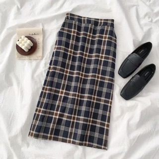 Chân váy kẻ caro đủ size