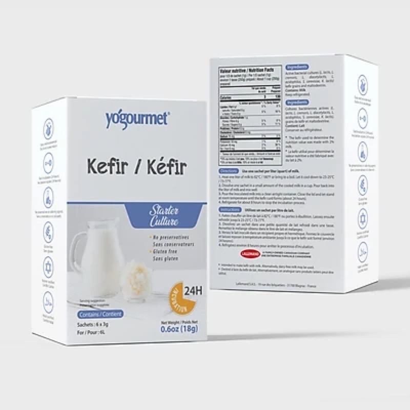 Men Làm Sữa Chua Kefir (Kefir Starter) 3g