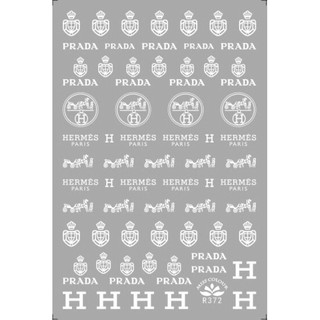 sticker trang trí móng các hãng nổi tiếng