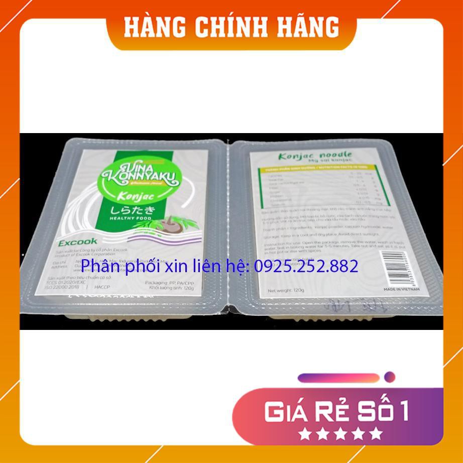 Mỳ Konjac / Mỳ Nưa - hộp đôi cuộn 120g - Không đường, không đạm, không cholesterol - giảm cân, giảm béo, ăn kiêng | BigBuy360 - bigbuy360.vn